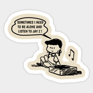 Jay-Z // Need To Listen Sticker